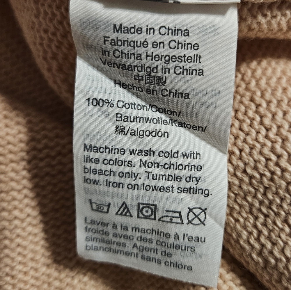 J. Crew Pink Cable Knit Crew Neck Sweater - Picture 5 of 5